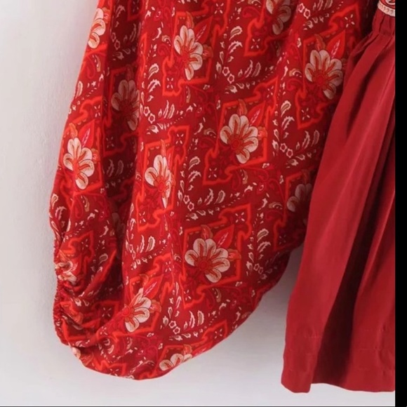 💕Sale💕Lyla Lantern Sleeve Blouse - Picture 8 of 12